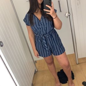 Striped Romper